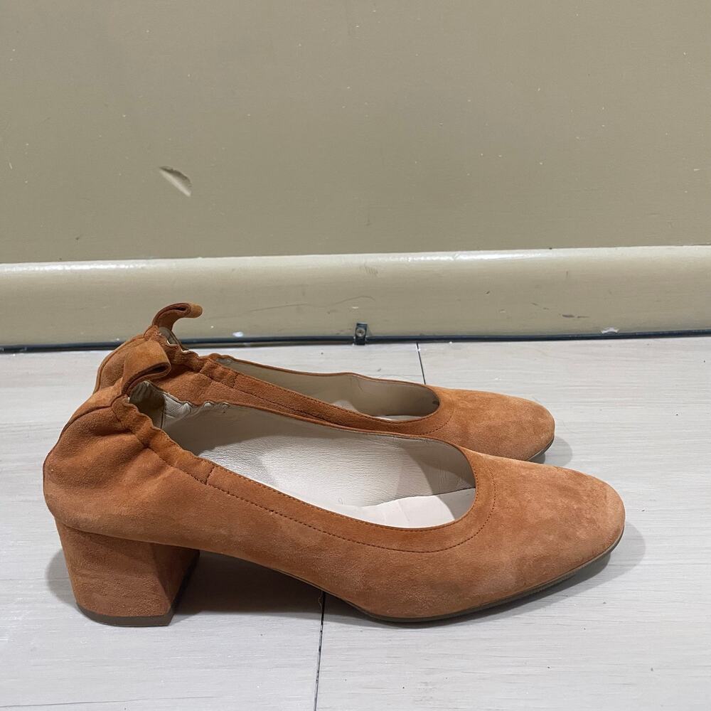 everlane the day block heel suede - Picture 6 of 8